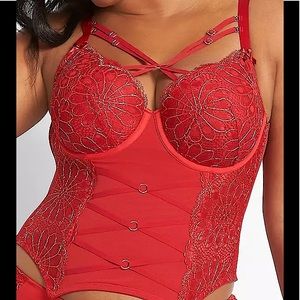 Lingerie Corset. CACIQUE Lane Bryant.